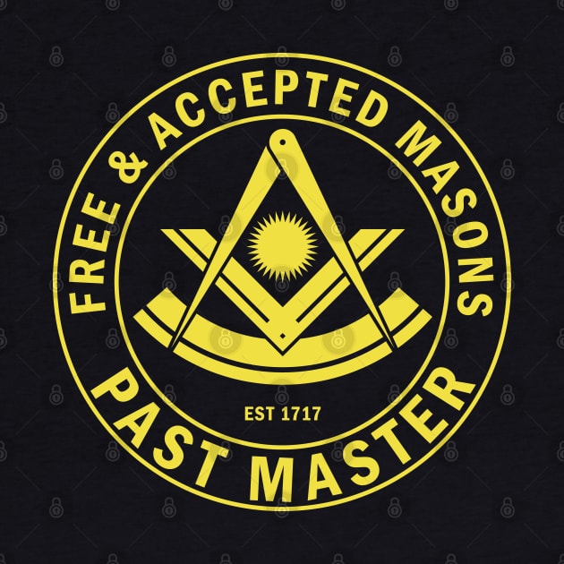 Past Master F & AM Masonic Freemason by Master Mason Made